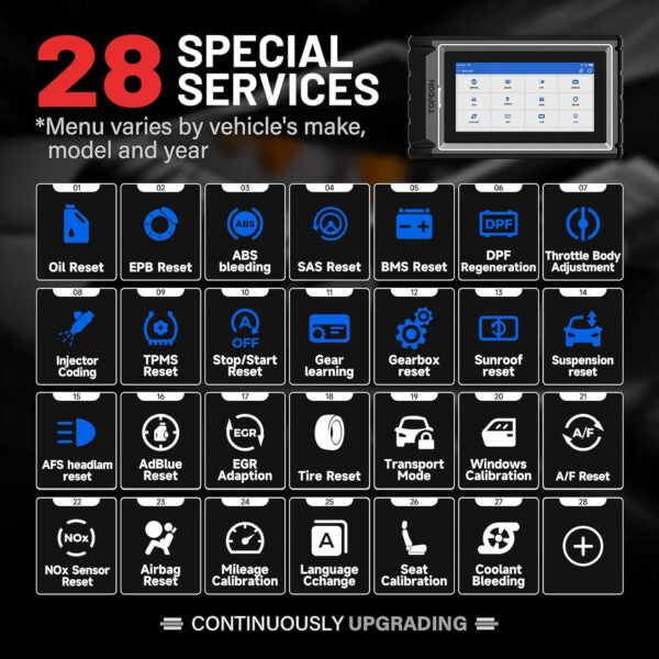 TOPDON ArtiDiag800 BT 2 OBD2 Scanner – 2025 V2.0 Scan Tool, All-System Automotive Diagnostic Scanner, 28+ Reset Services, FCA AutoAuth, CAN-FD, Lifetime Free Upgrade