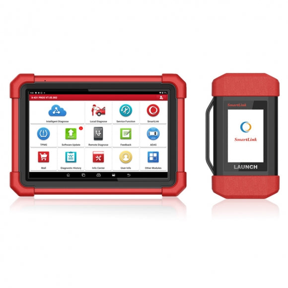 Launch X-431 Pro3 Link V2.0 OBD2 Diagnostic Scanner – Professional Automotive Tool with Smartlink, ECU Coding, Bi-Directional Control, and 39 Service Functions
