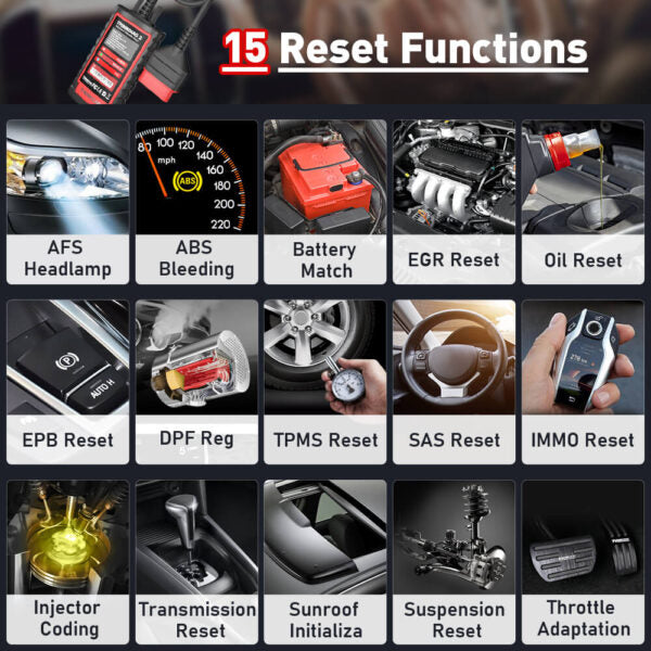 ThinkCar ThinkDiag 2 Full-System Bluetooth Diagnostic Scanner Bi-Directional Control, ECU Coding & 15+ Reset Functions | 1 Year Full Software