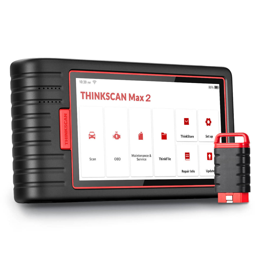 ThinkCar ThinkScan Max 2 Full System Diagnostic Tool with CAN-FD, ECU Coding, Active Tests & 28+ Service Functions