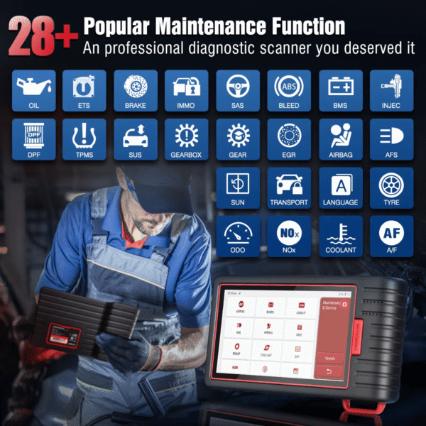 ThinkCar ThinkScan Max 2 Full System Diagnostic Tool with CAN-FD, ECU Coding, Active Tests & 28+ Service Functions