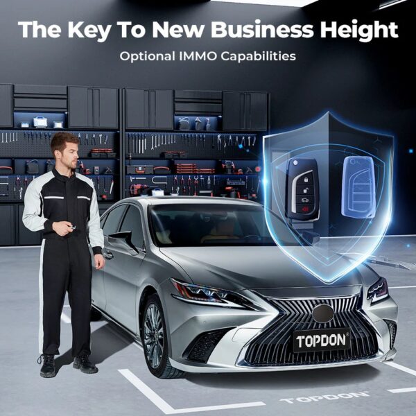 TOPDON TOPSCAN PRO 13 SPECIAL FUNCTIONS
