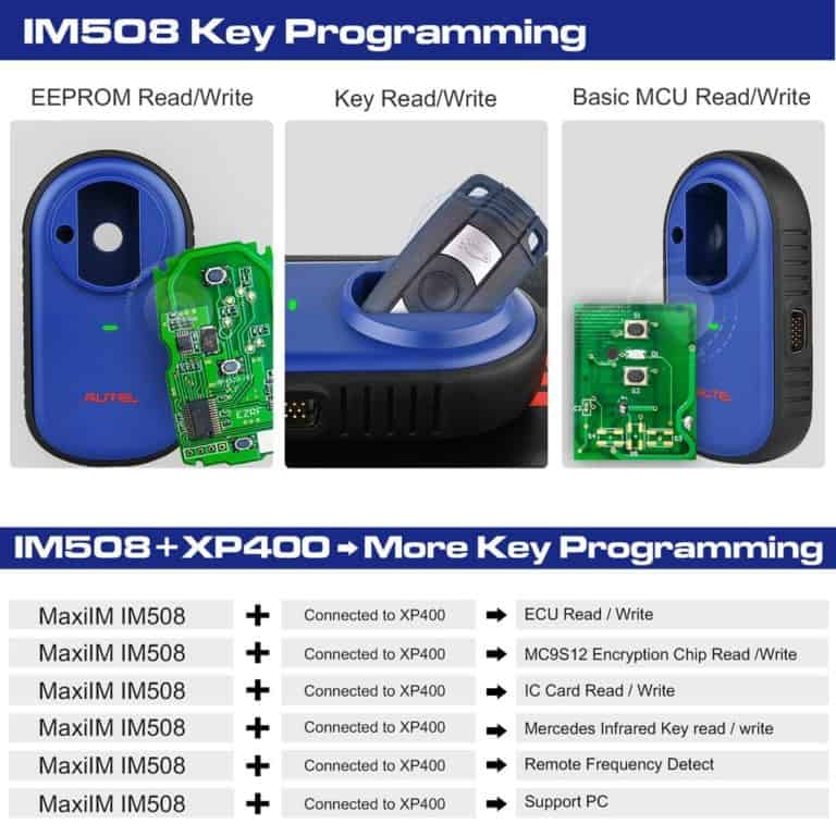 Autel MaxiIM IM508S IMMO & Key Coding / Programming & Diagnostic Scanner